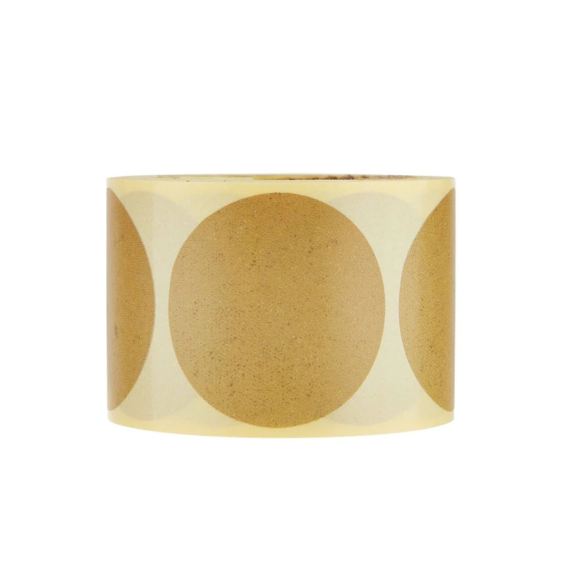 Plain Brown Sticker Roll 250 Pieces
