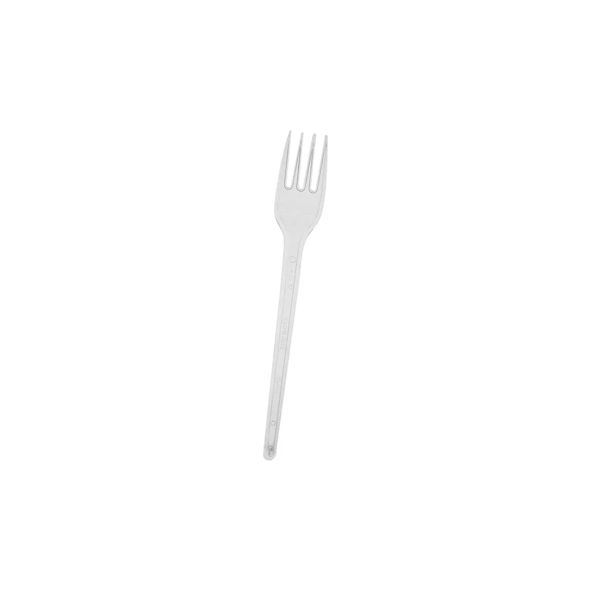 Plastic Clear Normal Fork 2000 Pieces