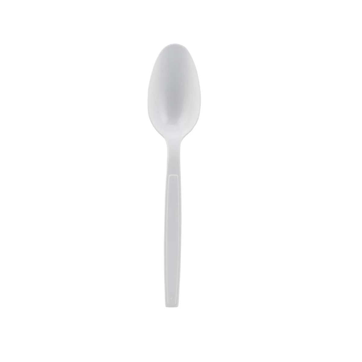 Plastic Heavy Duty White Spoon