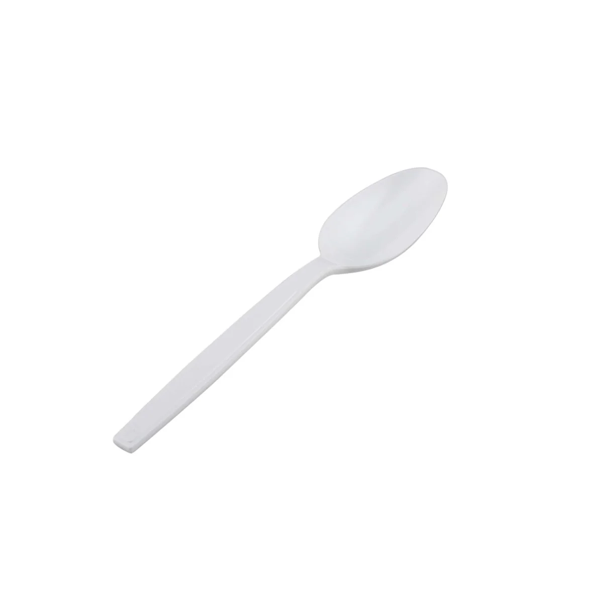 Plastic Heavy Duty White Spoon - Image 3