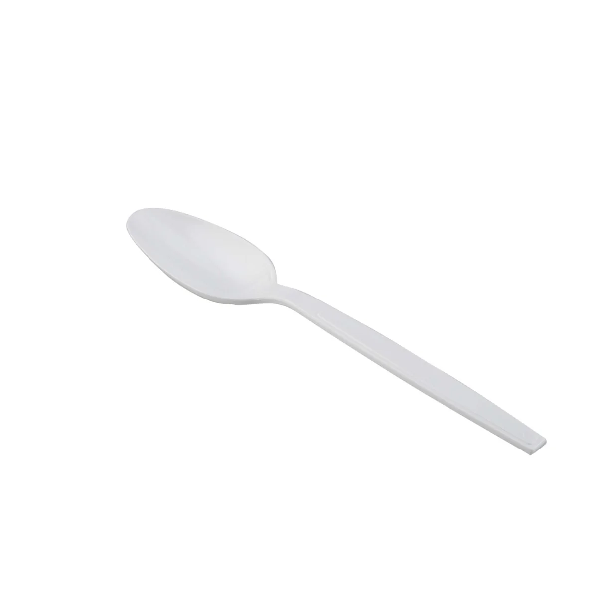 Plastic Heavy Duty White Spoon - Image 4