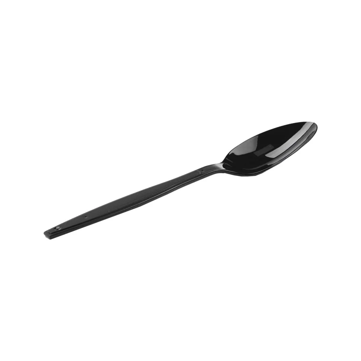 Plastic Medium Duty Black Spoon 2000 Pieces
