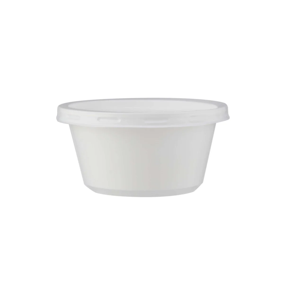 Plastic White Bowl 225ml With Lid 25 Pieces + Plastic White Bowl 400ml With Lid 25 Pieces - Image 12