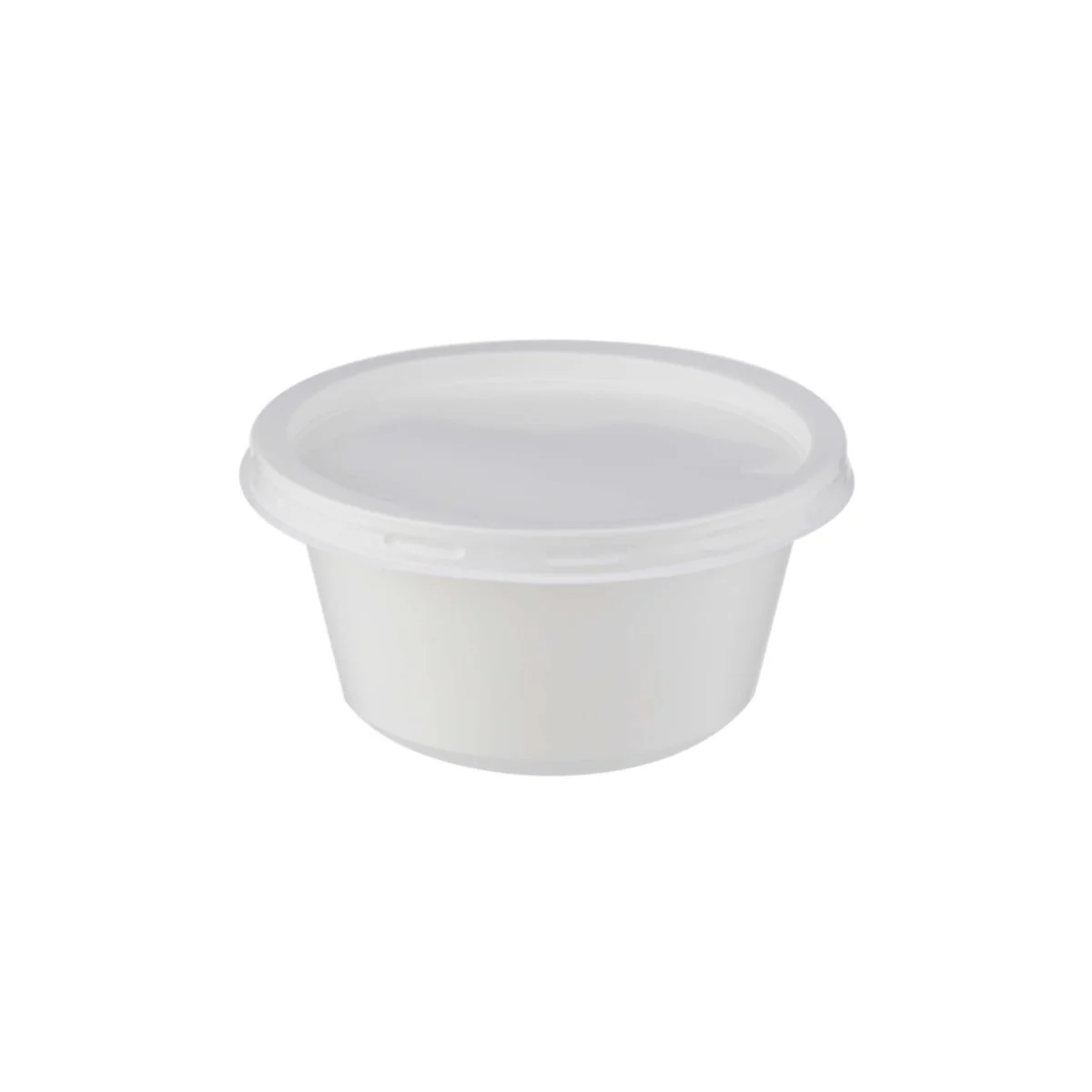Plastic White Bowl 225ml With Lid 25 Pieces + Plastic White Bowl 400ml With Lid 25 Pieces - Image 13