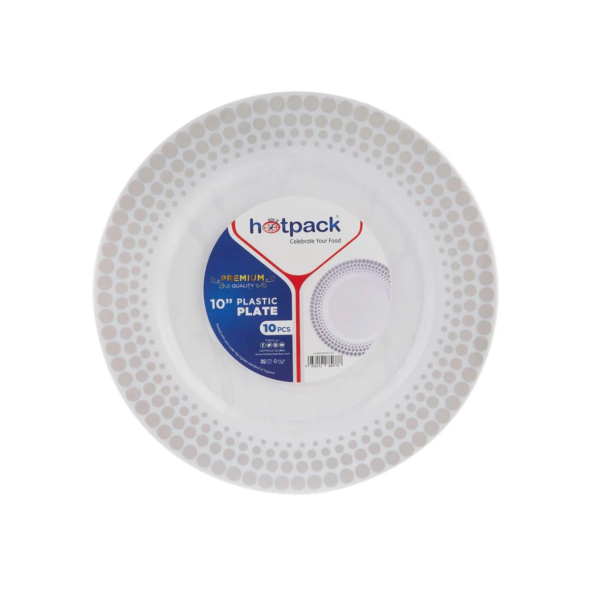 Premium Design Round Plates 10 Pieces - Image 5