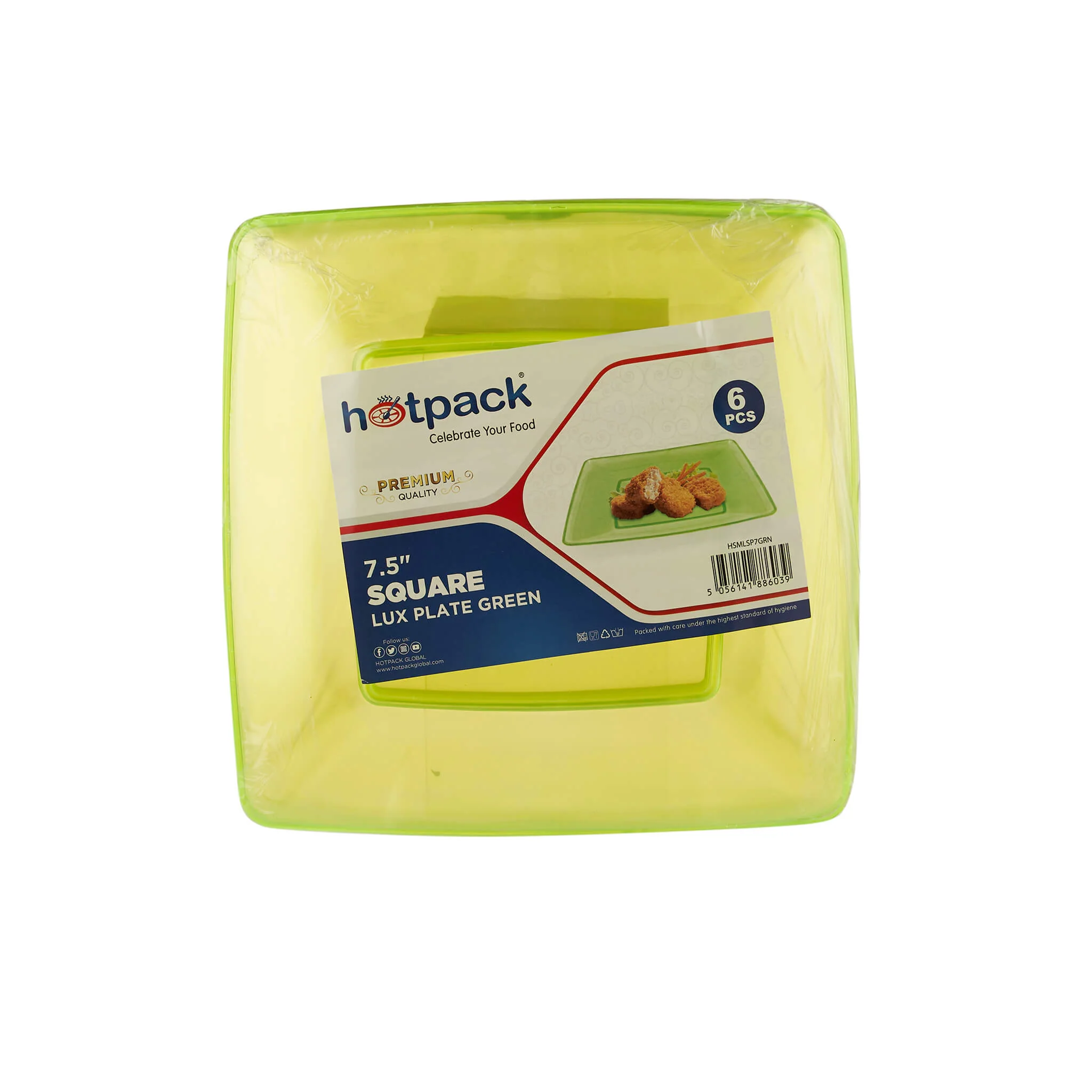 Premium Square Plates 6 Pieces - Image 37