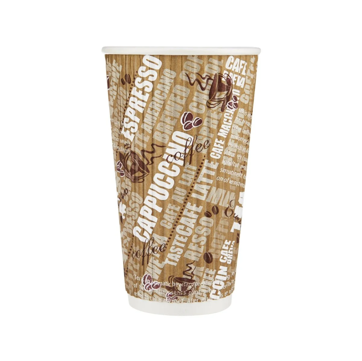 Printed Ripple Paper Cups - Image 9