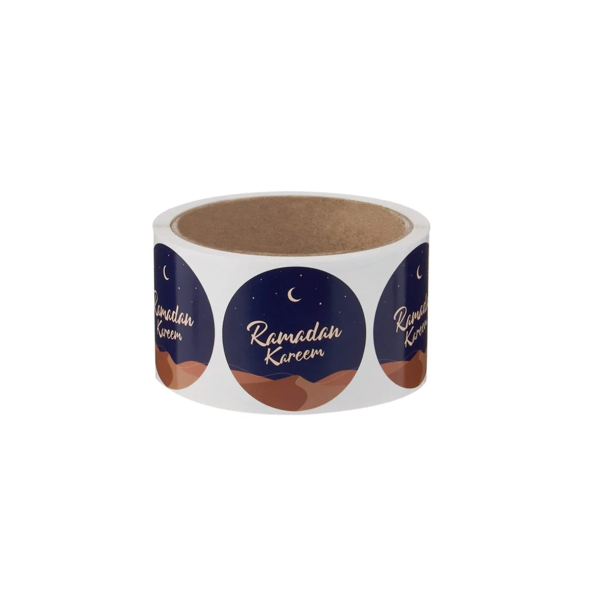 Ramadan Kareem Sticker Roll 250 Pieces - Image 2