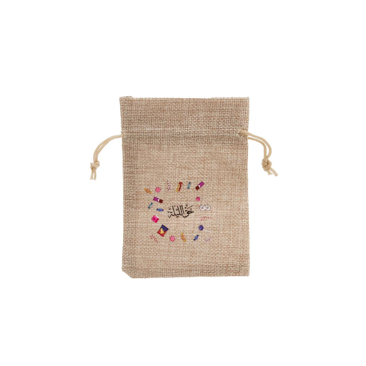 Haq Al Laila Theme Printed Jute Bag - Image 14