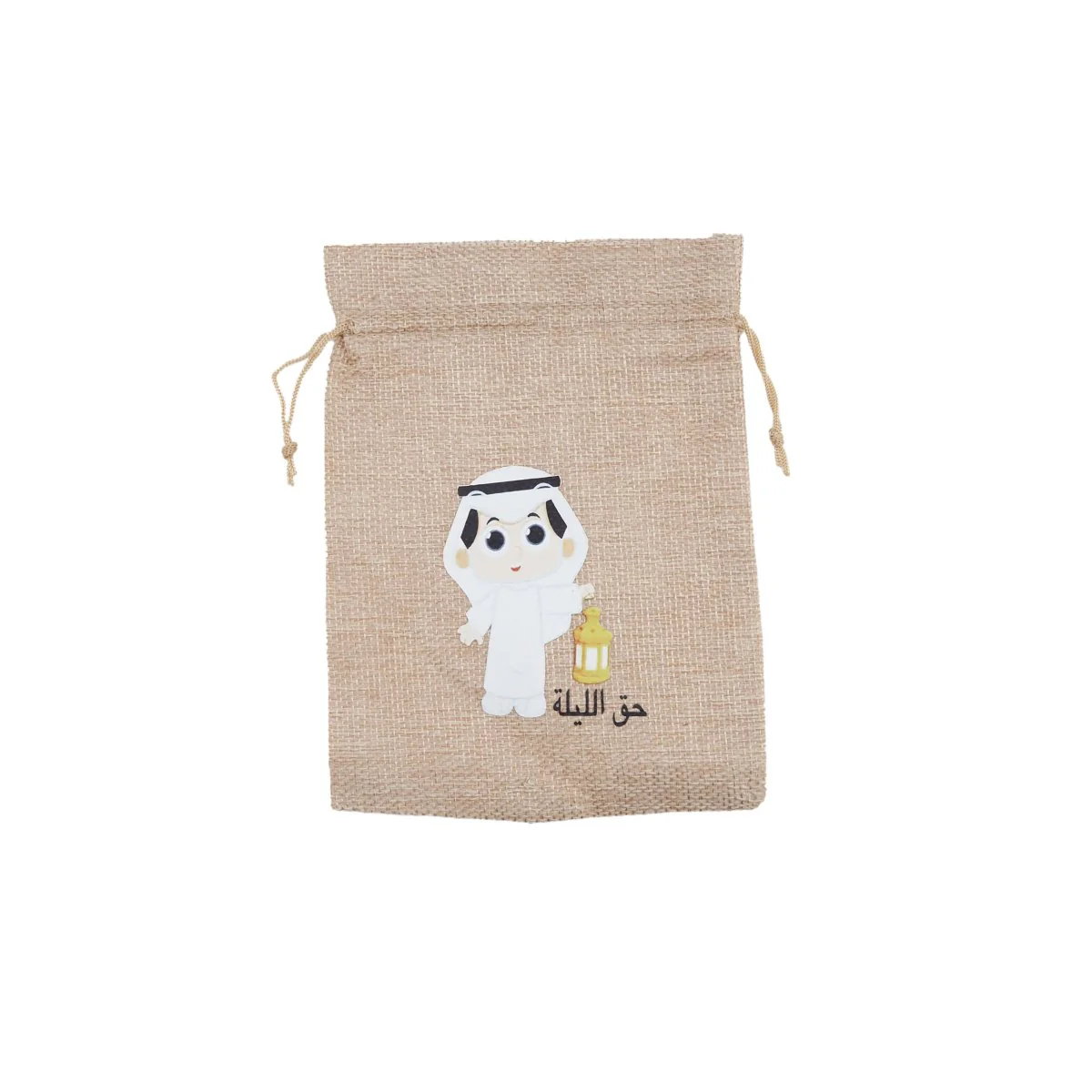 Haq Al Laila Theme Printed Jute Bag - Image 17