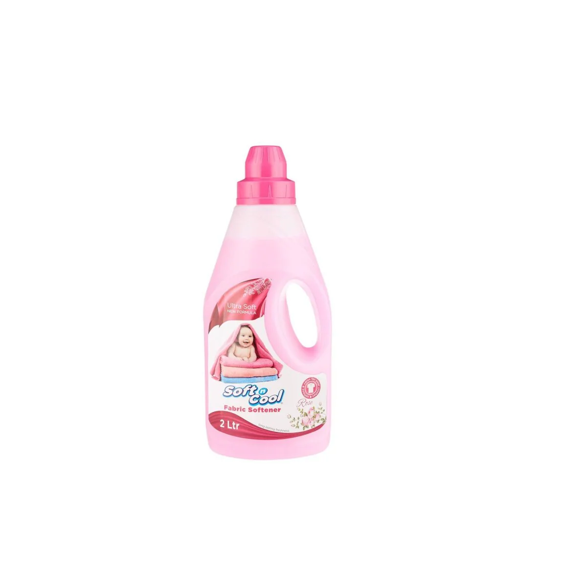Rose Fabric Softener Washing Liquid 2 Liters 1 Piece +  Ultra Soft Abaya Shampoo Washing Liquid 2 Litres 1 Piece - Image 2