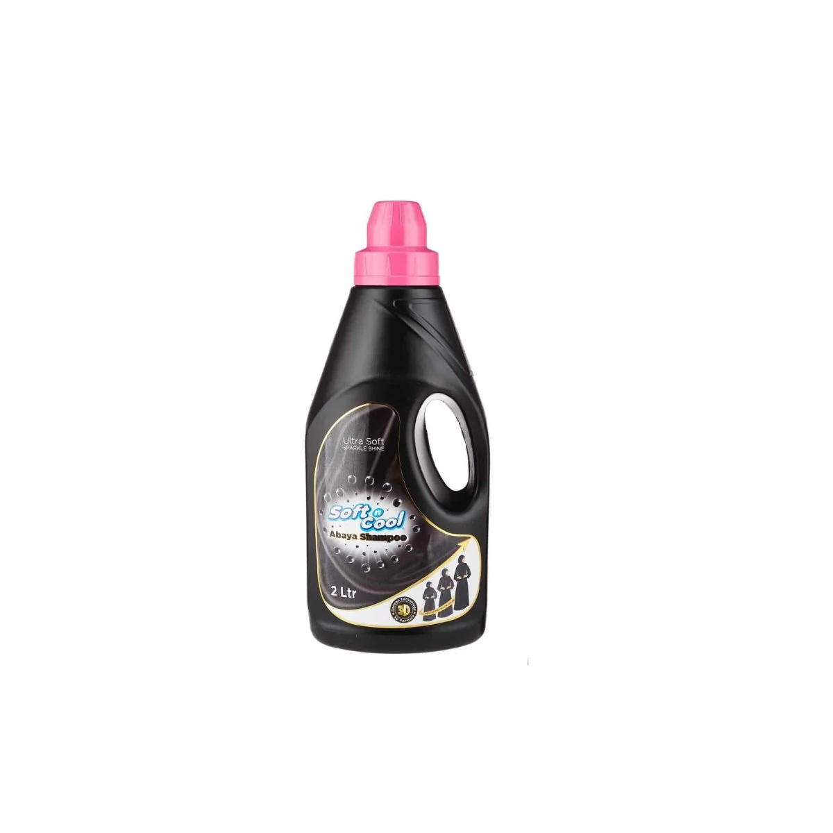 Rose Fabric Softener Washing Liquid 2 Liters 1 Piece +  Ultra Soft Abaya Shampoo Washing Liquid 2 Litres 1 Piece - Image 3