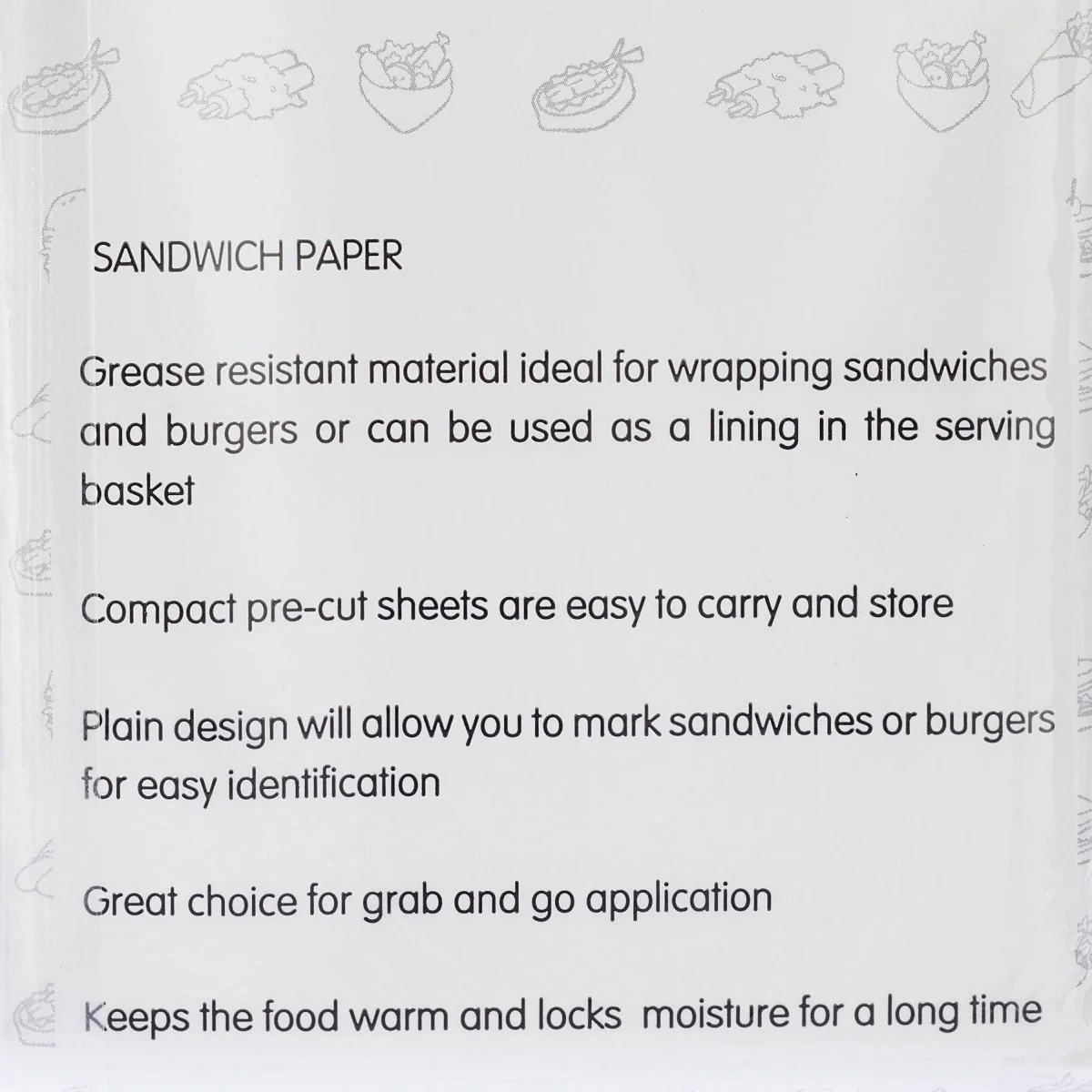 Sandwich Paper Wrap - Image 3