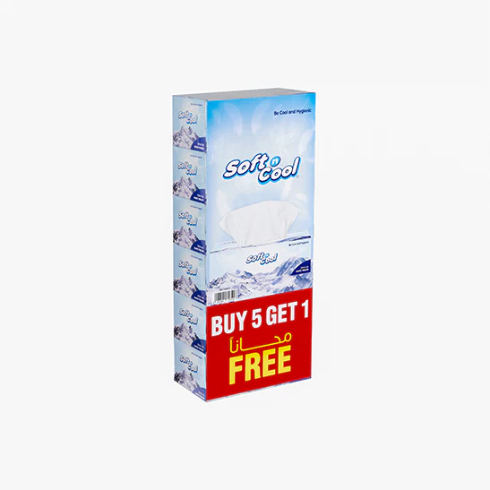 Soft n Cool Facial Tissue 200 Sheets x 2 Ply 5 Boxes + 1 Box Free - Image 11