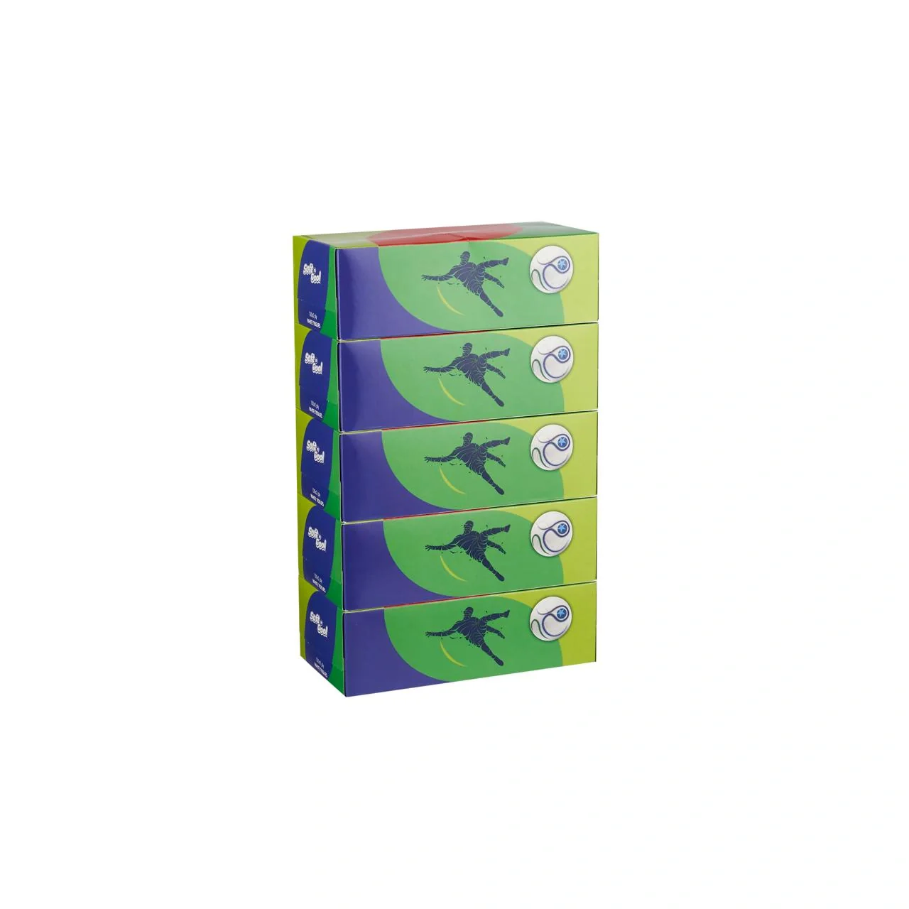 30 Boxes Soft n Cool World Cup Edition Facial Tissues | 130 Sheets x 2 Ply - Image 9
