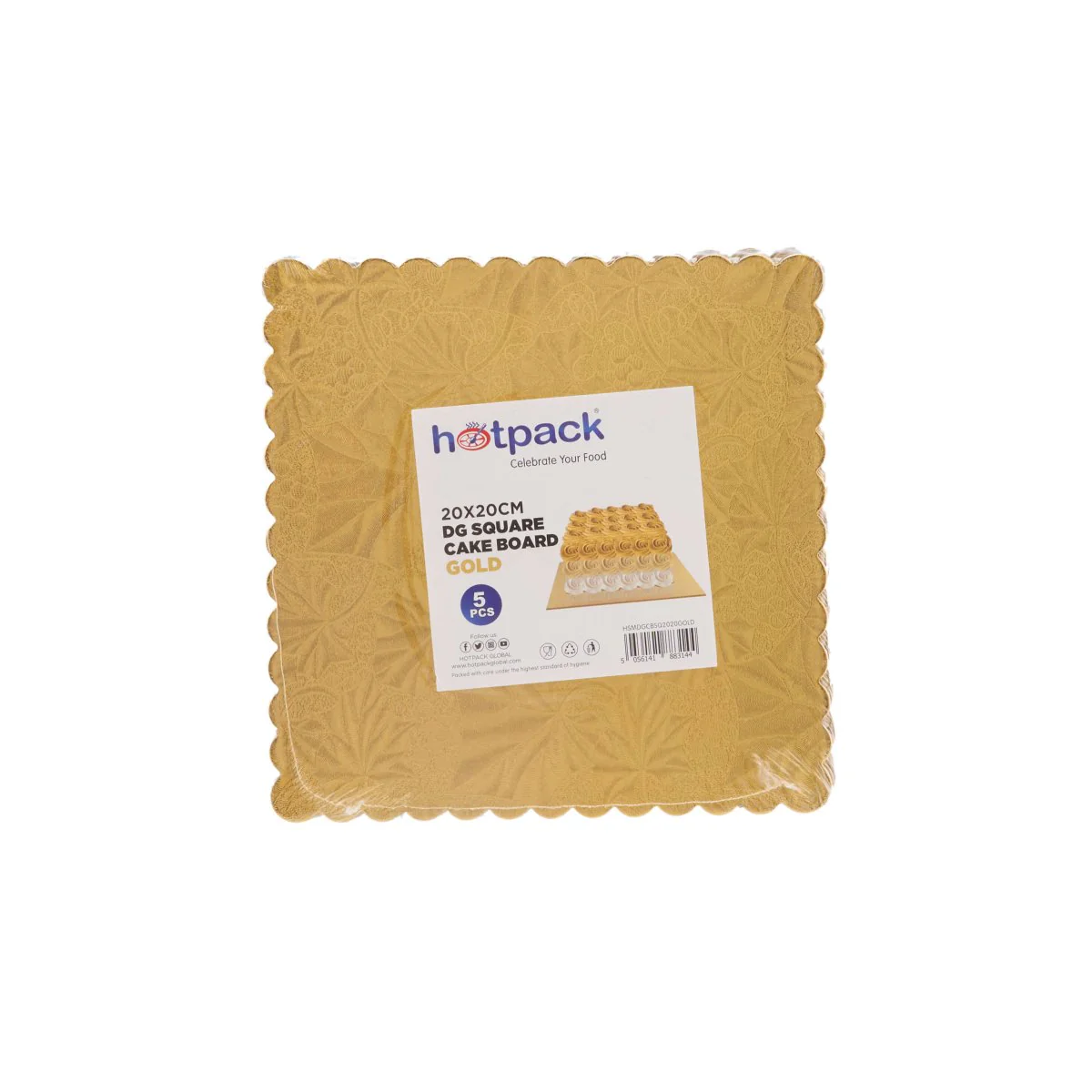 Square Cake Board 5 Pieces - Image 15