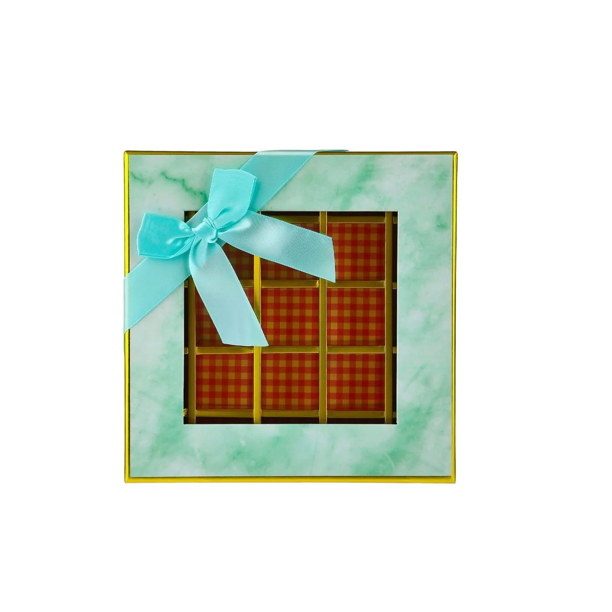 Square Chocolate Gift Box 25 Division - 1 Piece - Image 14
