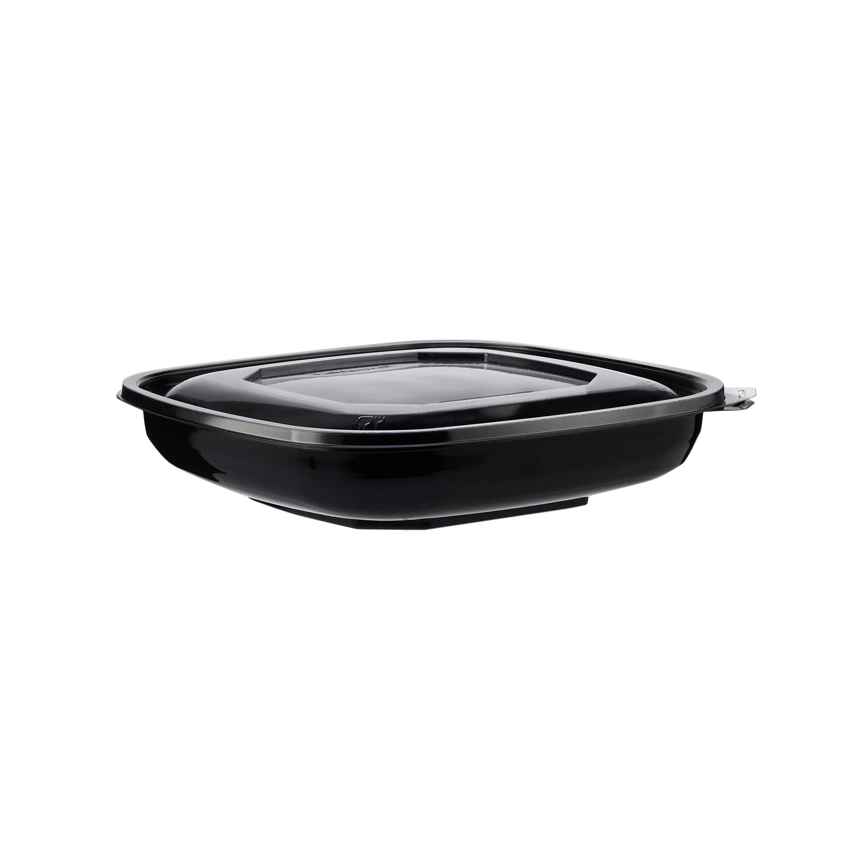 Square Salad Bowl With Clear Lid - Image 6