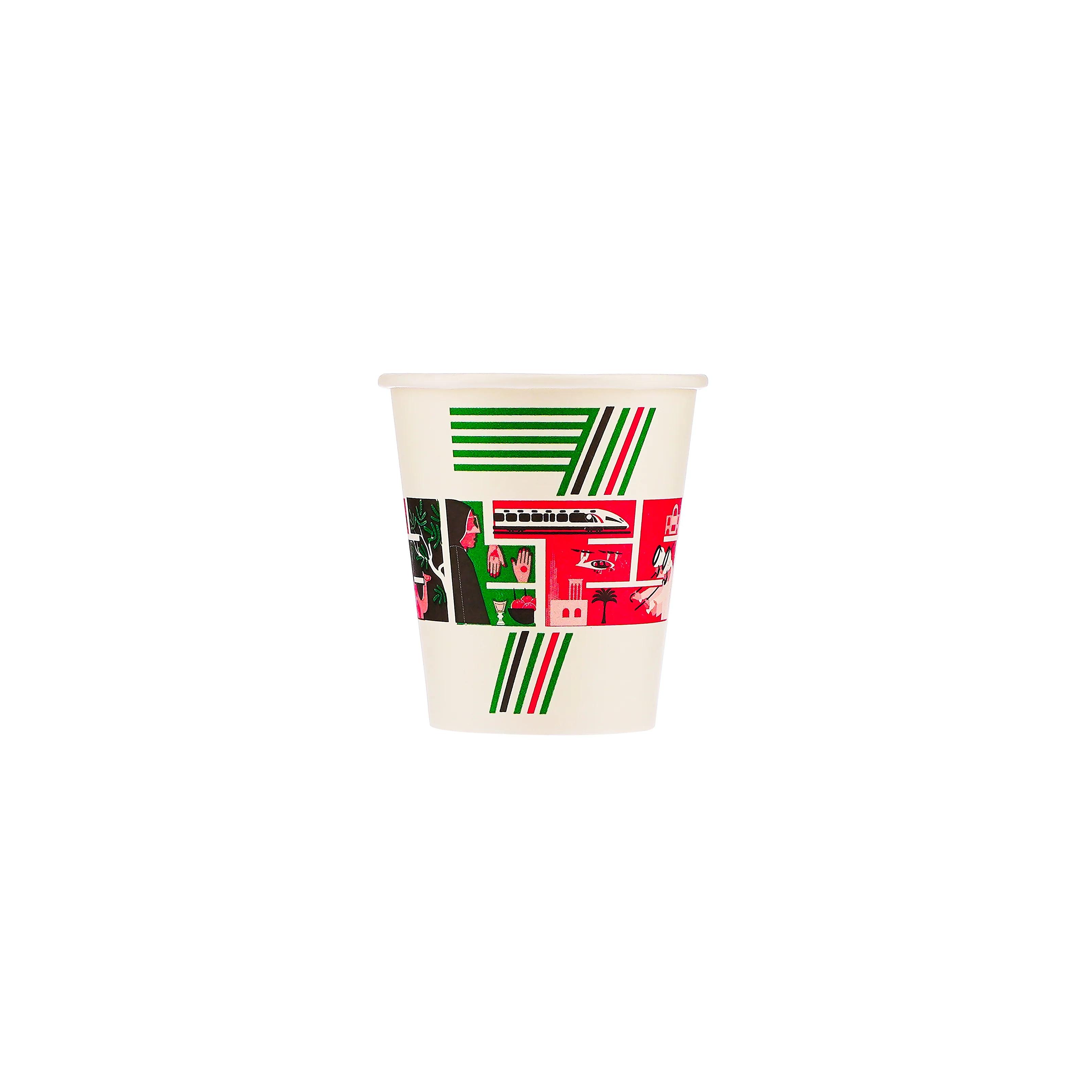 UAE Limited edition Special offer Single Wall Paper Cup 6.5 Oz
