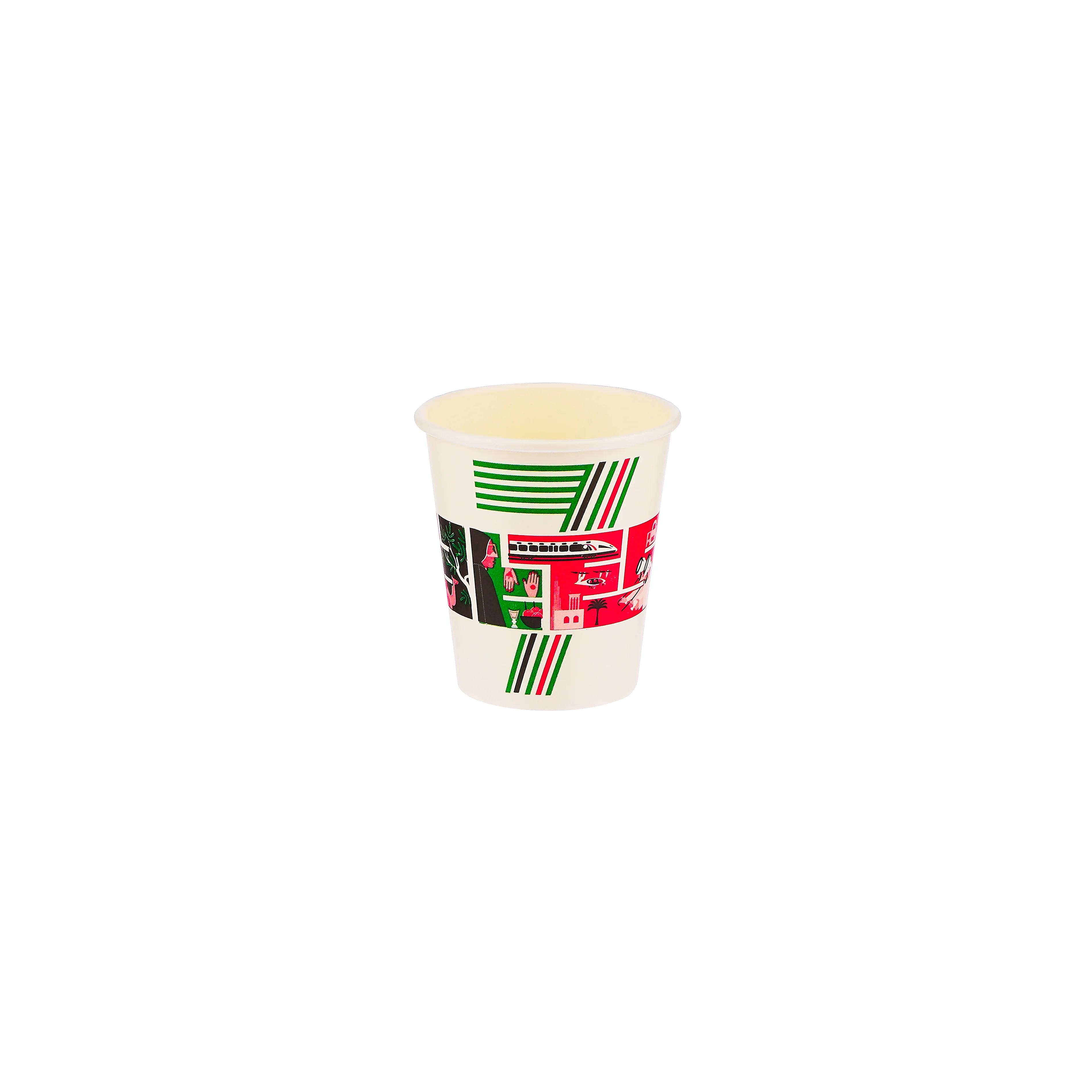 UAE Limited edition Special offer Single Wall Paper Cup 6.5 Oz - Image 3