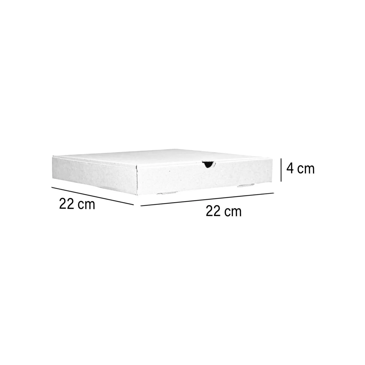 White Pizza Box 100 Pieces - Image 4