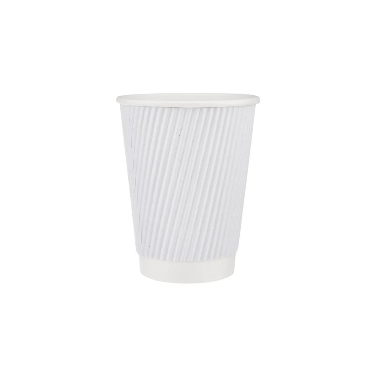 White Ripple Paper Cups - Image 6