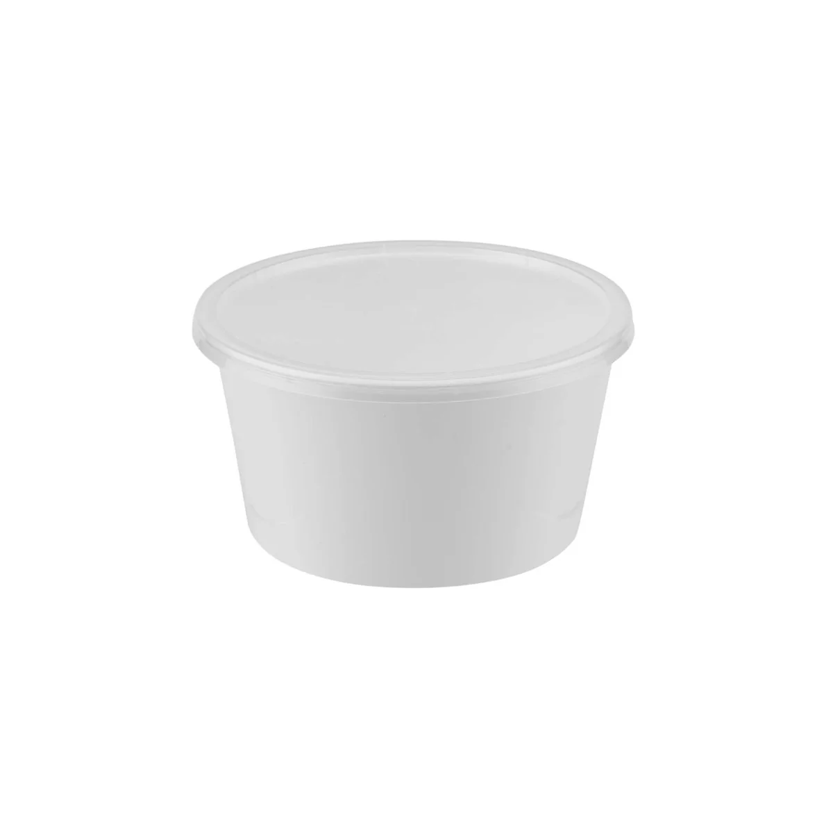 White Round Microwave Container - Image 3